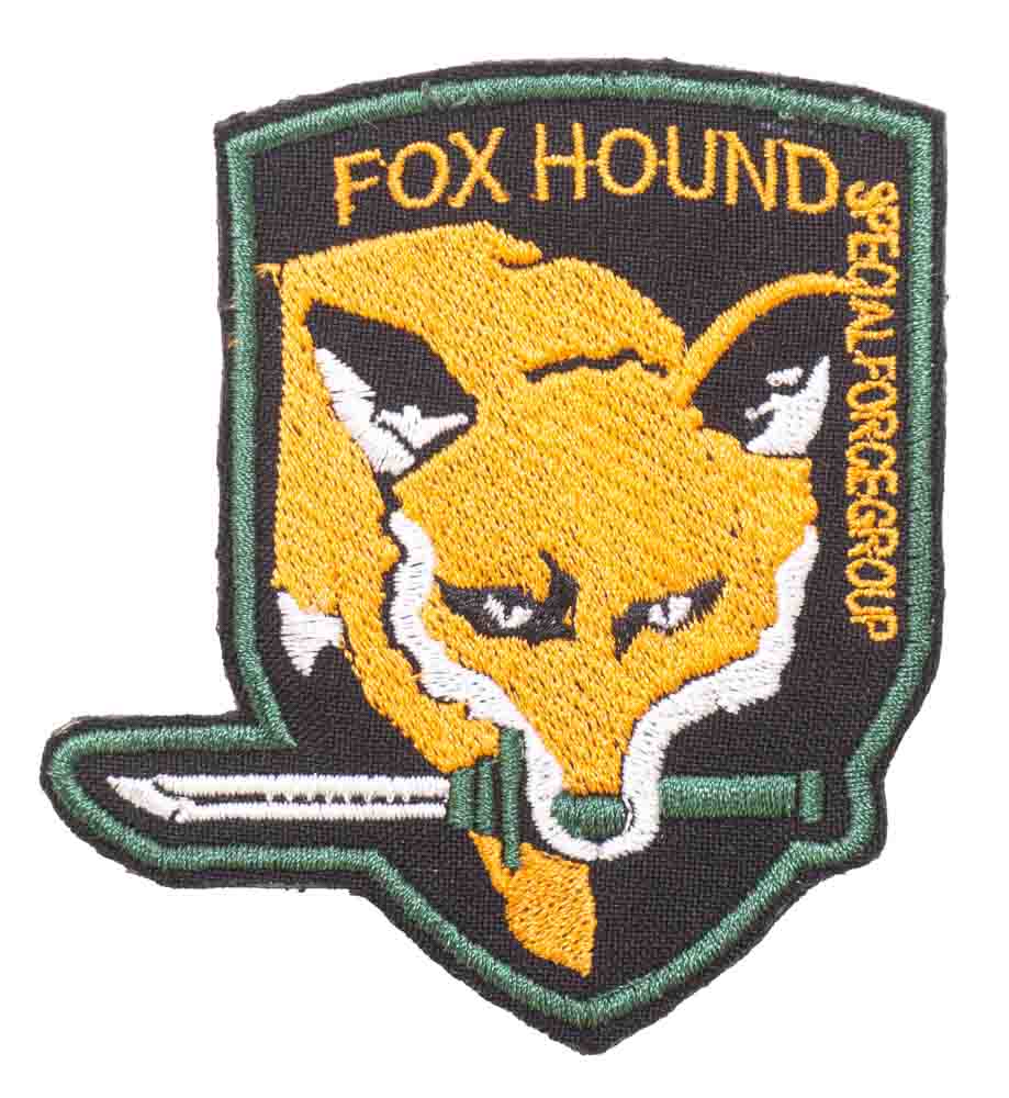 фото Нашивка strike fox hound special force group