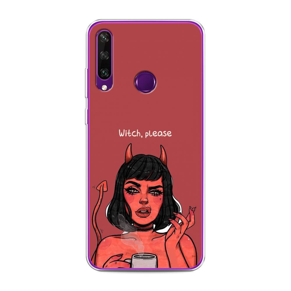 

Чехол Awog на Huawei Y6p "Evil Girl", Красный;черный, 6103250-6
