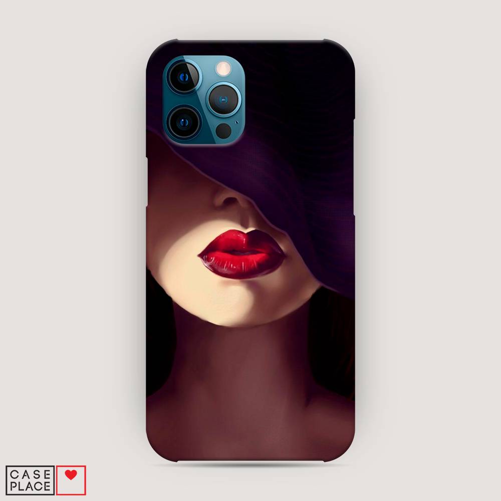 

Пластиковый чехол "Красные губы" на Apple iPhone 12 Pro Max, 12720-5