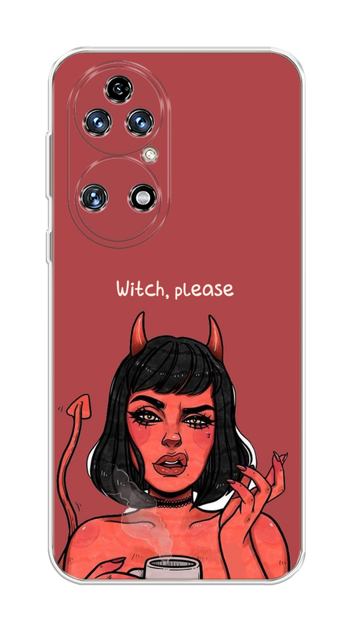 

Чехол Awog на Huawei P50 "Evil Girl", Красный;черный, 6104950-6