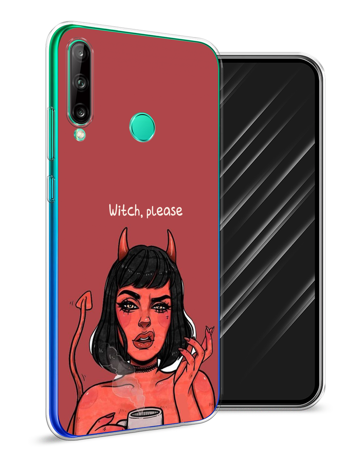 

Чехол Awog на Huawei P40 lite E "Evil Girl", Красный;черный, 612450-6