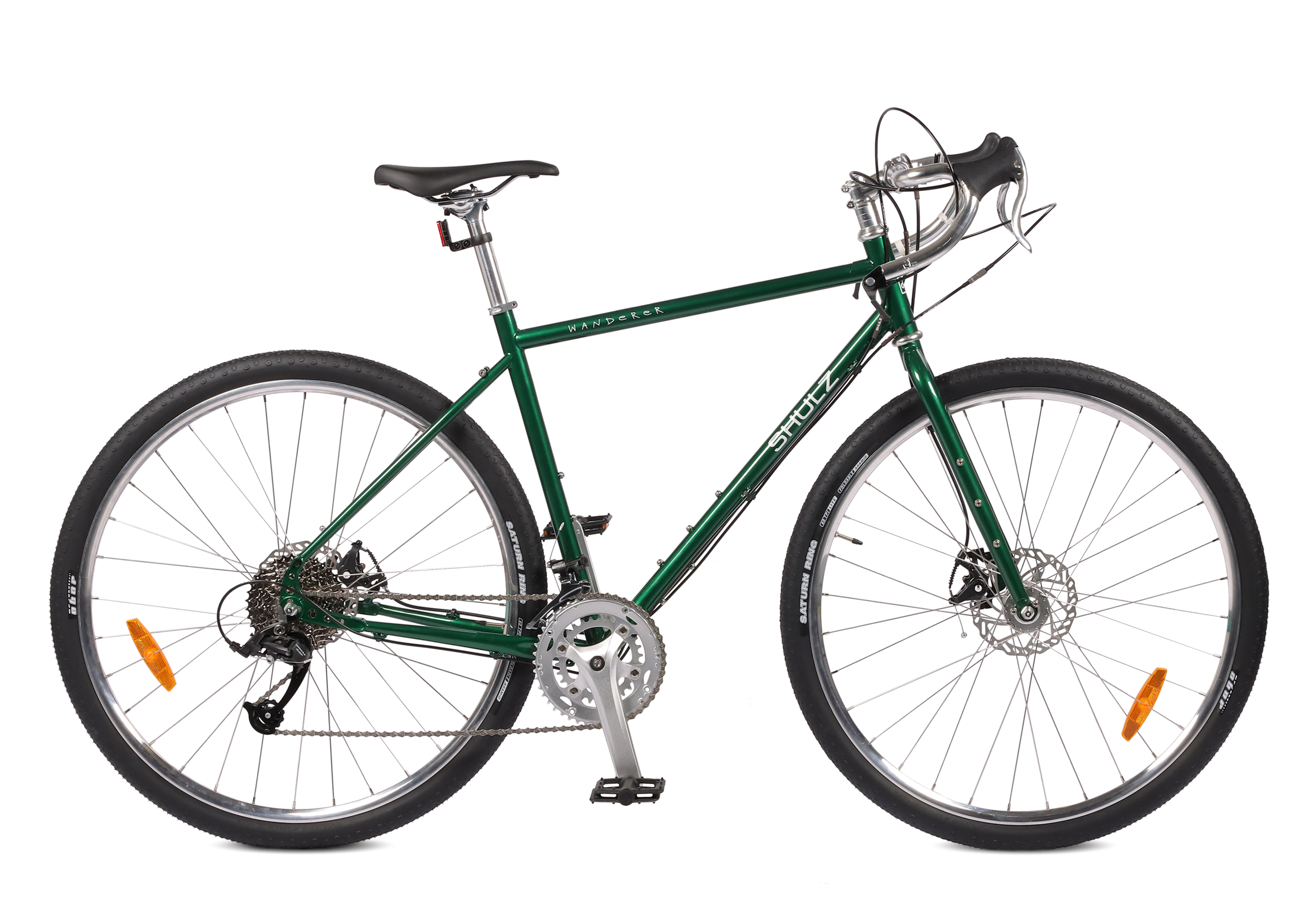 Гравийный велосипед Shulz Wanderer тёмно-зелёный S