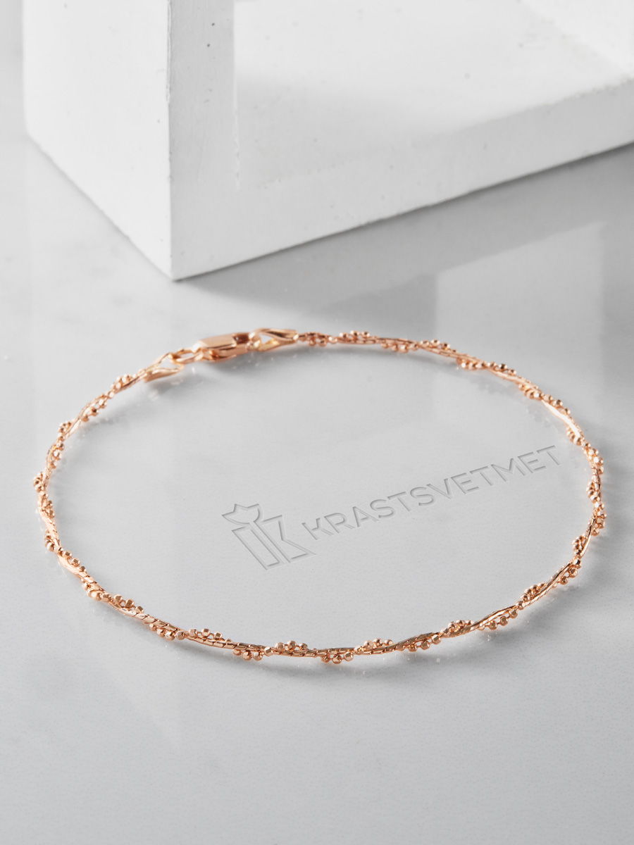 

Браслет из золота р. 16 Красцветмет НБ12-1550d-1, НБ12-1550d-1