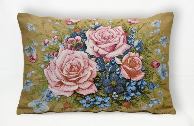 фото Декоративная подушка студия текстильного дизайна н-2364-2h 45*63 разноцветный 63x45см