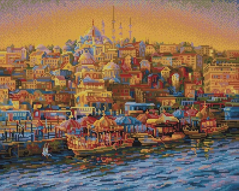 

Алмазная вышивка «Турецкий город»