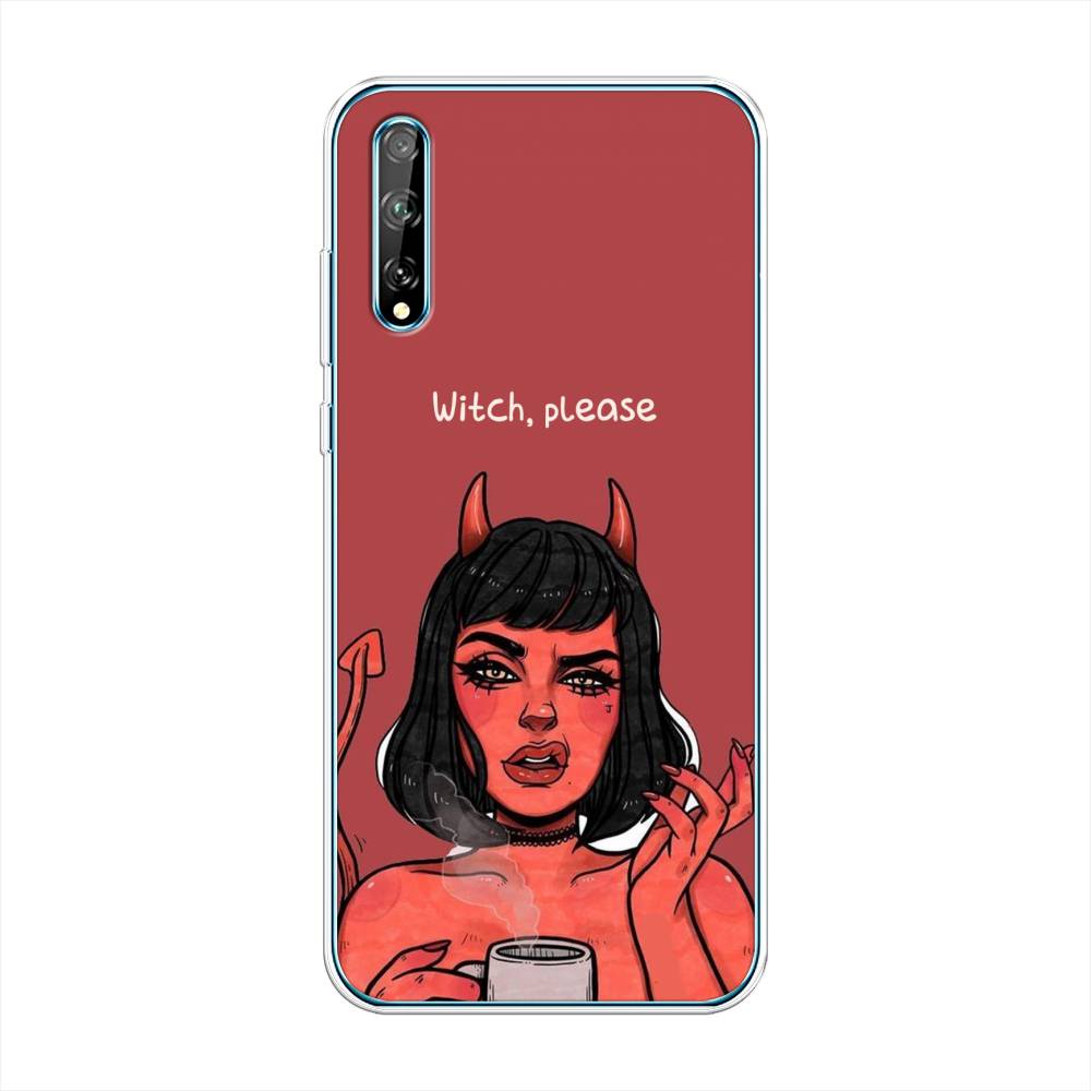 

Чехол Awog на Huawei P Smart S "Evil Girl", Красный;черный, 6103550-6