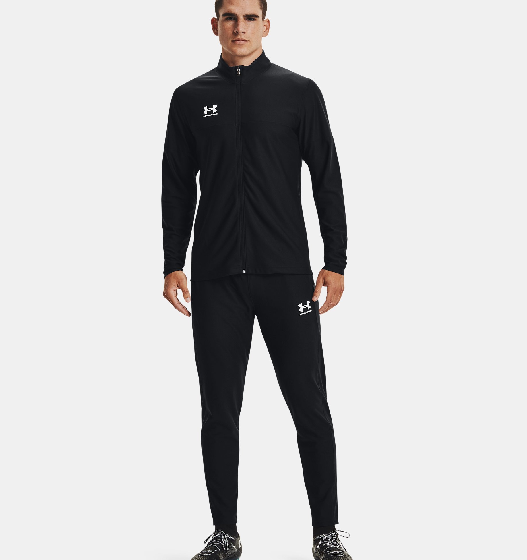 Костюм мужской Under Armour Challenger Tracksuit, черный, S