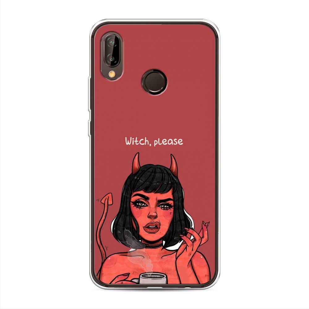 

Чехол Awog на Huawei Nova 3 "Evil Girl", Красный;черный, 66150-6