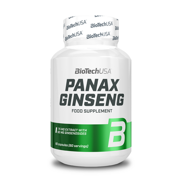 Экстракт женьшеня BioTechUSA Panax Ginseng капсулы 60 шт.