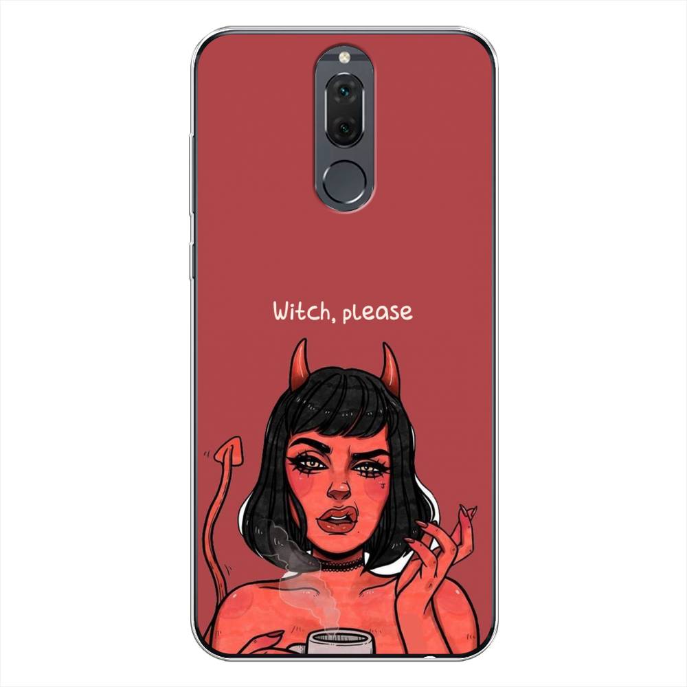 

Чехол Awog на Huawei Nova 2i "Evil Girl", Красный;черный, 64150-6