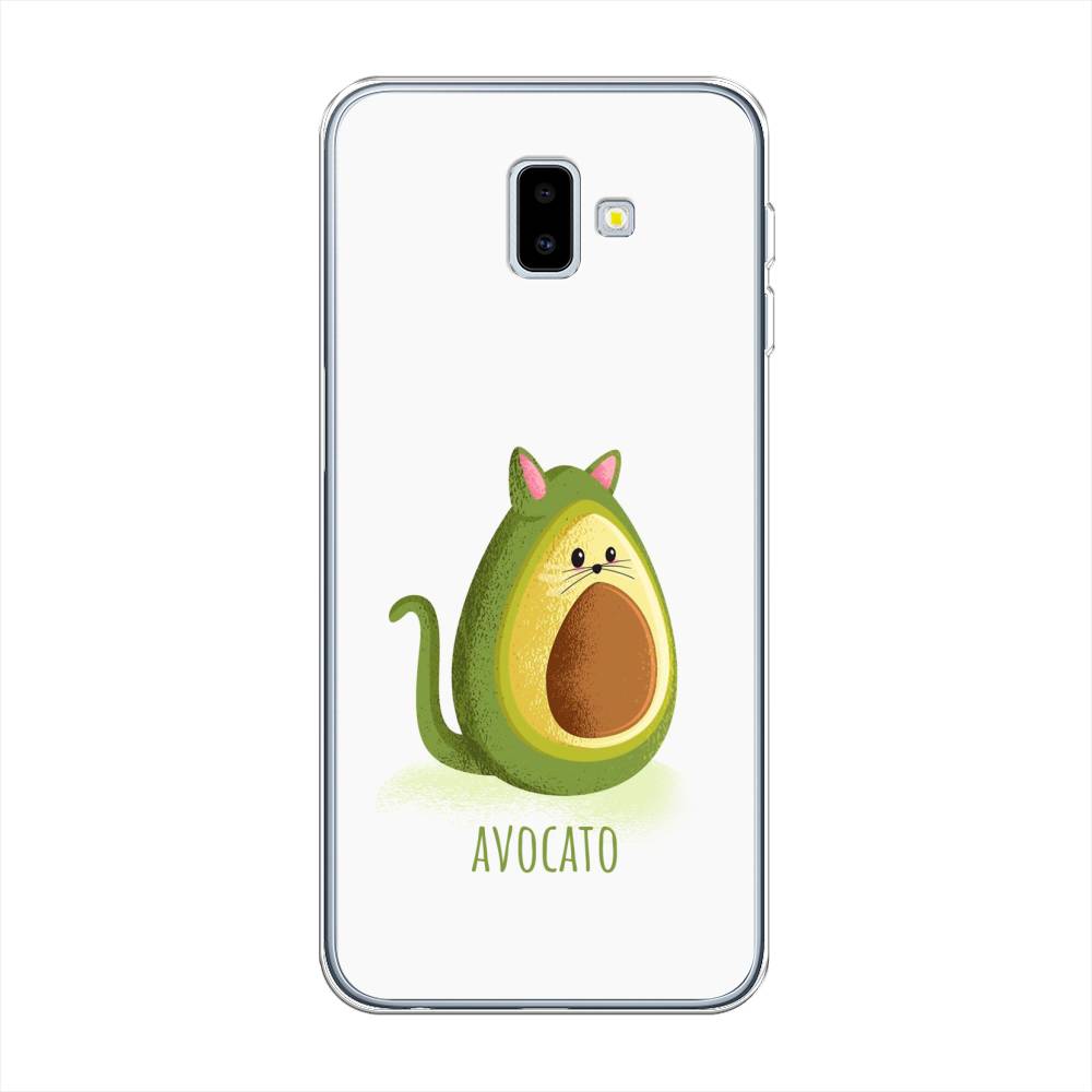 

Чехол Awog на Samsung Galaxy J6 Plus 2018 "Avocato", Разноцветный, 26950-10