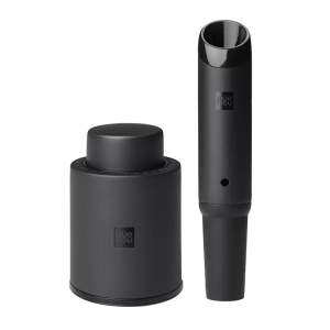 фото Винный набор xiaomi huo hou wine decanter + vacuum wine stopper black