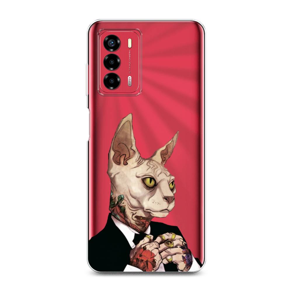 

Чехол Awog на ZTE Blade V40 Vita / ЗТЕ Блэйд V40 Vita "Татуированный сфинкс", 135650-7
