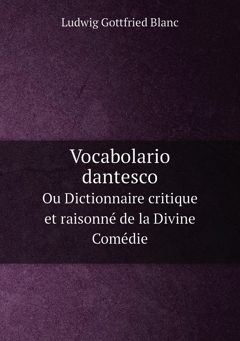 

Vocabolario dantesco