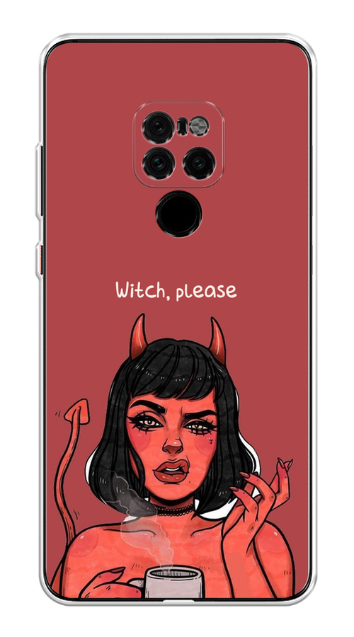 

Чехол Awog на Huawei Mate 20 "Evil Girl", Красный;черный, 66850-6