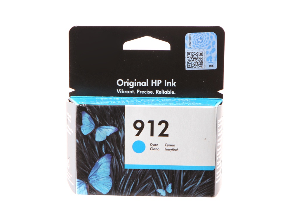 Картридж HP 912 Light Blue 3YL77AE для OfficeJet 8013/8025