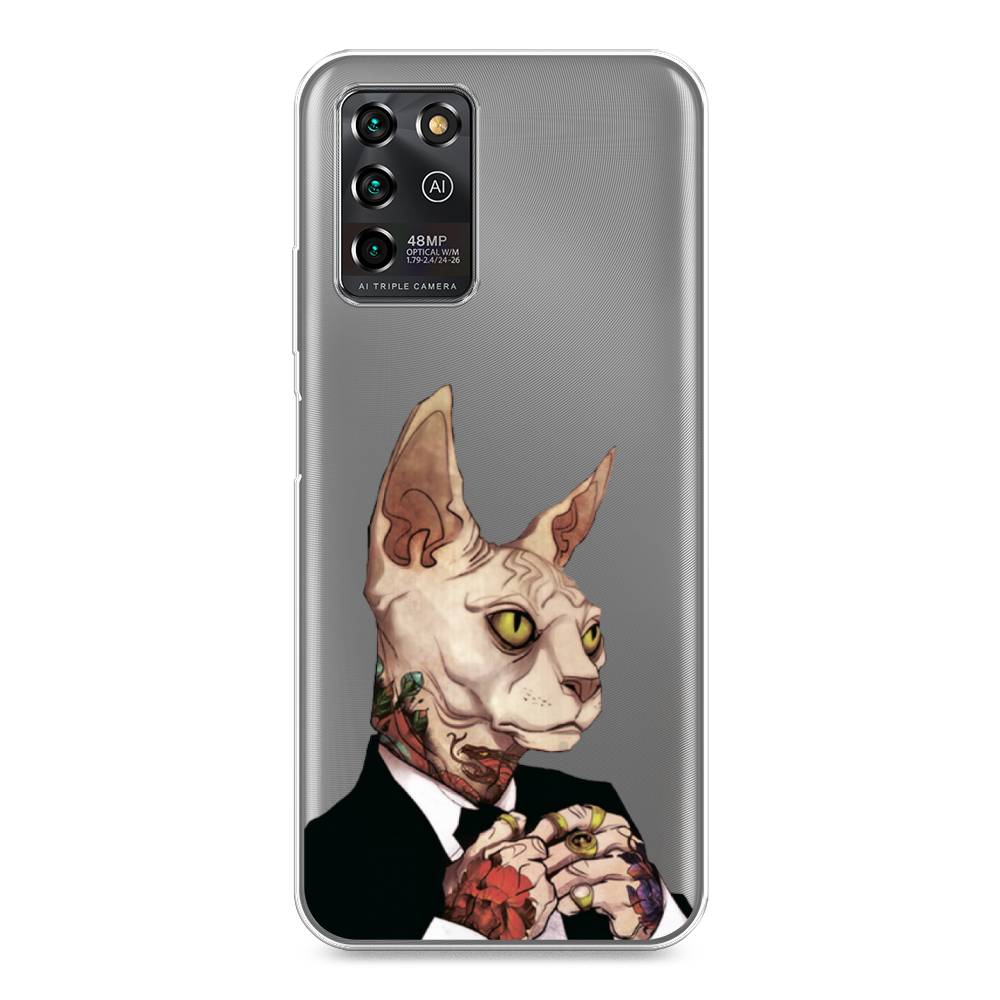 

Чехол Awog на ZTE Blade V30 Vita / ЗТЕ Блэйд V30 Vita "Татуированный сфинкс", Разноцветный, 135050-7