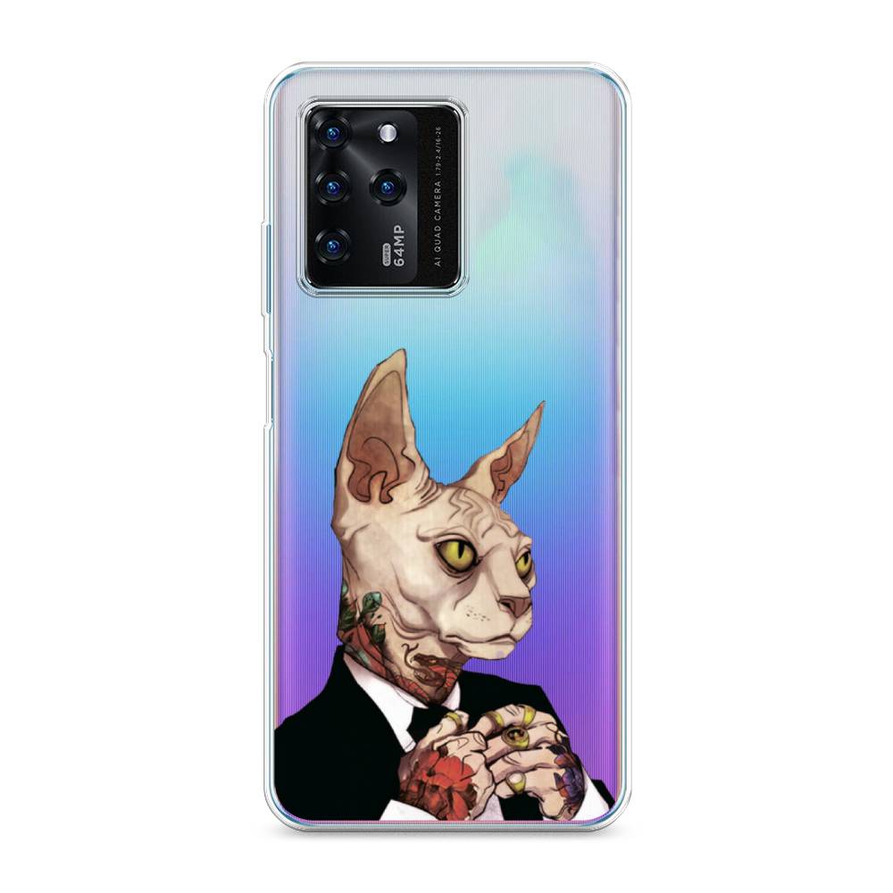 

Чехол Awog на ZTE Blade V30 / ЗТЕ Блэйд V30 "Татуированный сфинкс", Разноцветный, 135350-7