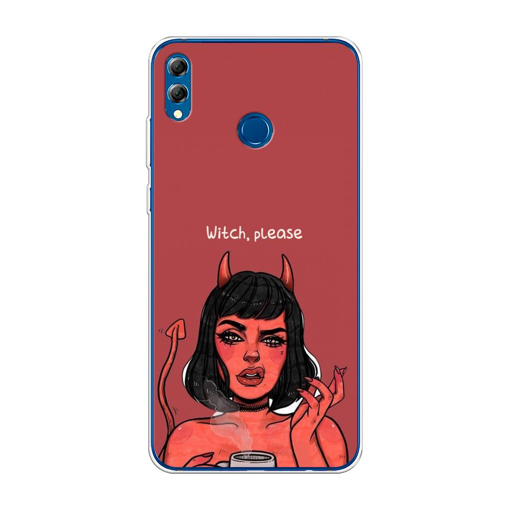 

Чехол Awog на Honor 8X Max "Evil Girl", Красный;черный, 66550-6