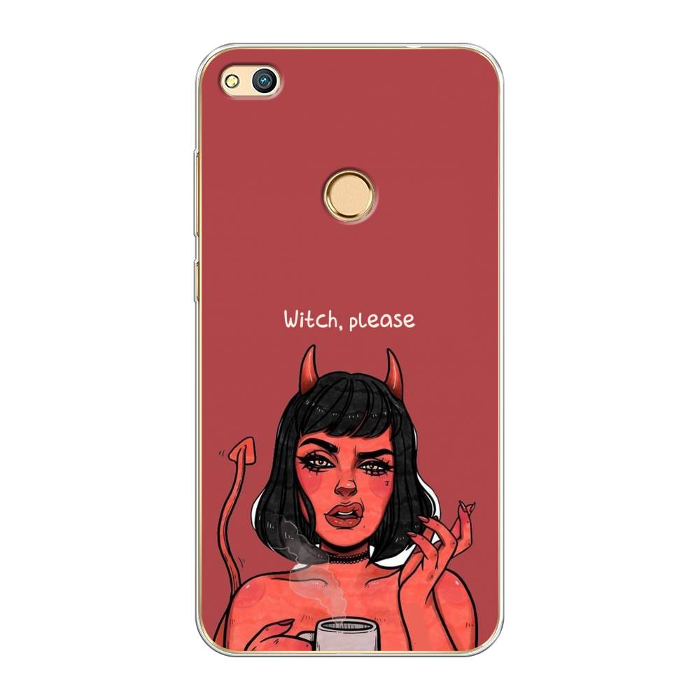 

Чехол Awog на Honor 8 Lite "Evil Girl", Красный;черный, 63950-6