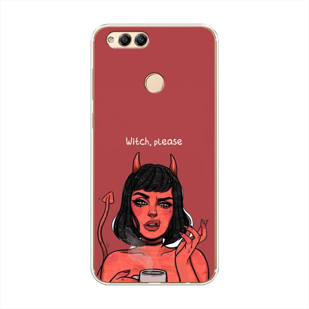 

Чехол Awog на Honor 7X "Evil Girl", Красный;черный, 63750-6