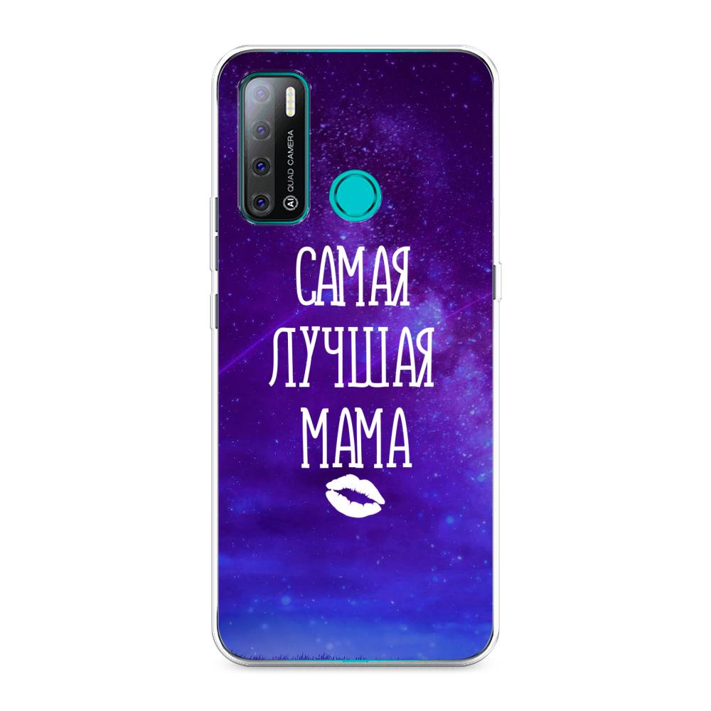 

Чехол Awog на Tecno Pouvoir 4 "Лучшая мама", Разноцветный, 300350-6