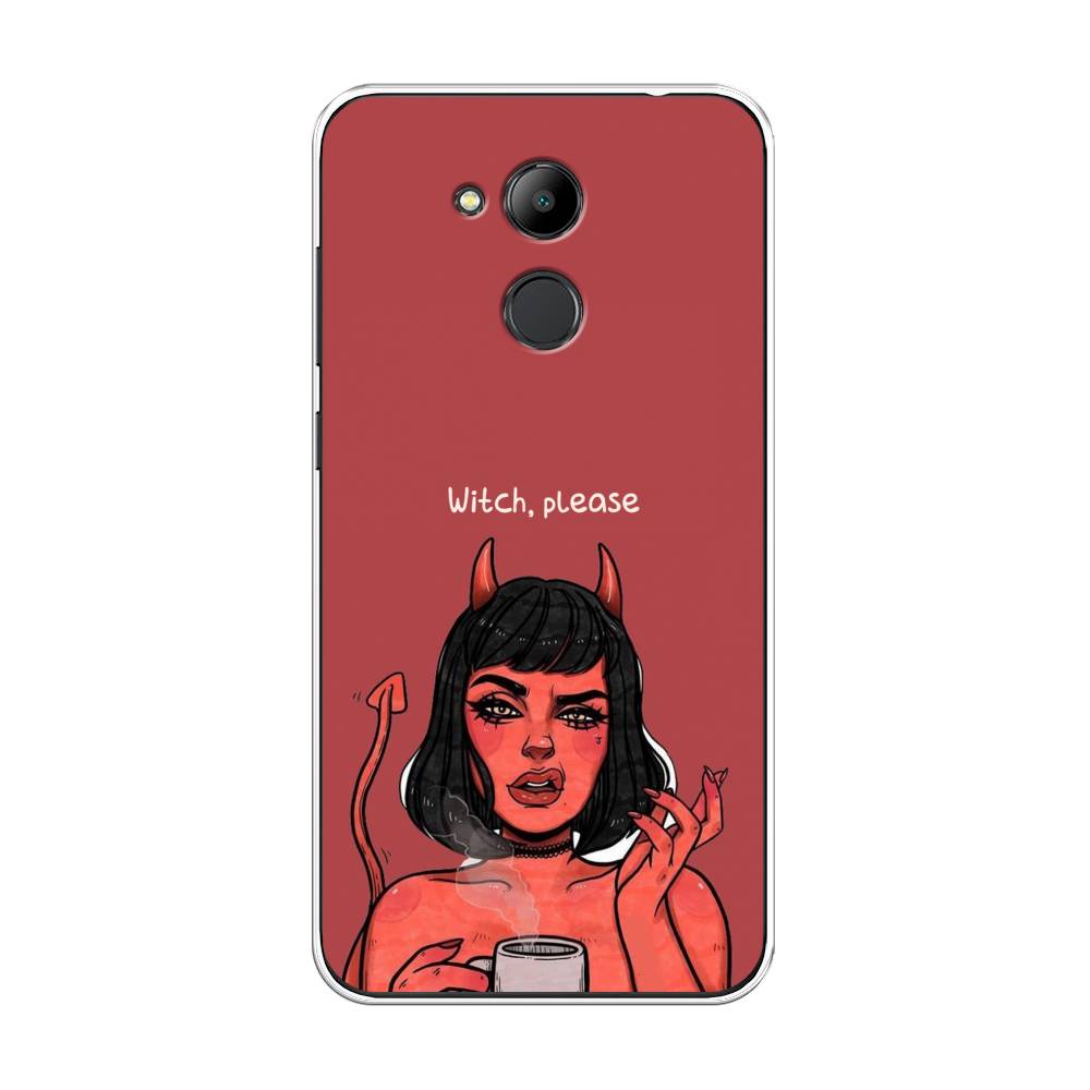 

Чехол Awog на Honor 6C Pro "Evil Girl", Красный;черный, 63850-6