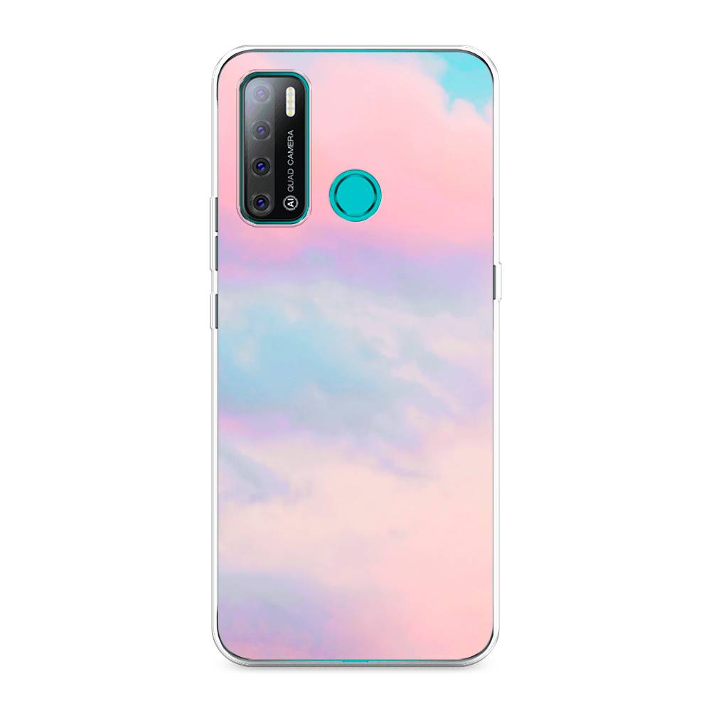 

Чехол Awog на Tecno Pouvoir 4 "Розовые облака", Разноцветный, 300350-3