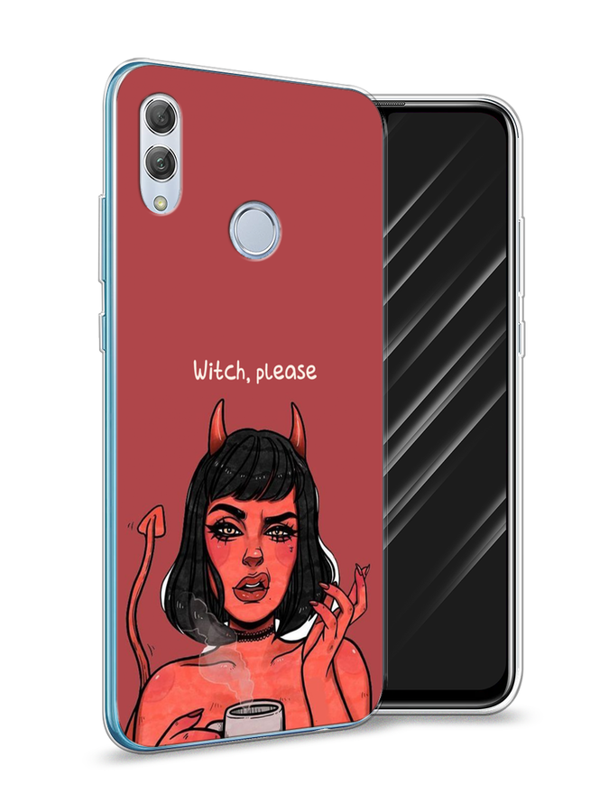 

Чехол Awog на Honor 10 Lite "Evil Girl", Красный;черный, 67550-6