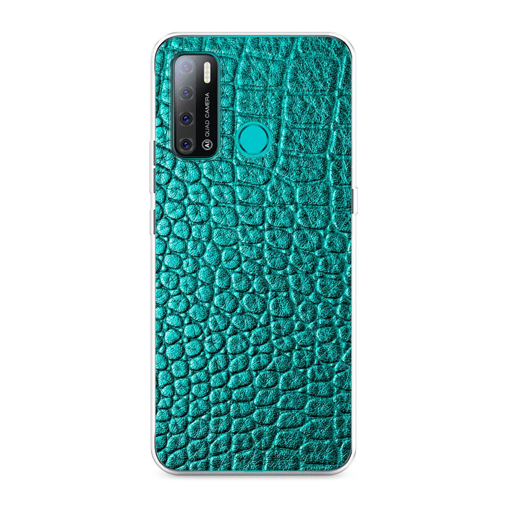 

Чехол Awog "Бирюзовая змея" для Tecno Pouvoir 4, 300350-3