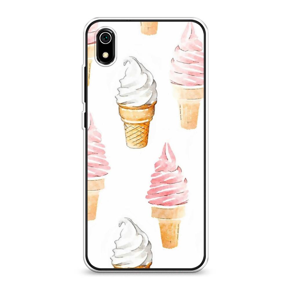 

Чехол Awog на Xiaomi Redmi 7A "Нарисованное мороженое", Разноцветный, 35450-10