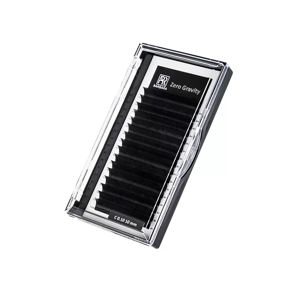 

Ресницы для наращивания Barbara Zero Gravity черные (D+ 0.10 13 mm), Черный