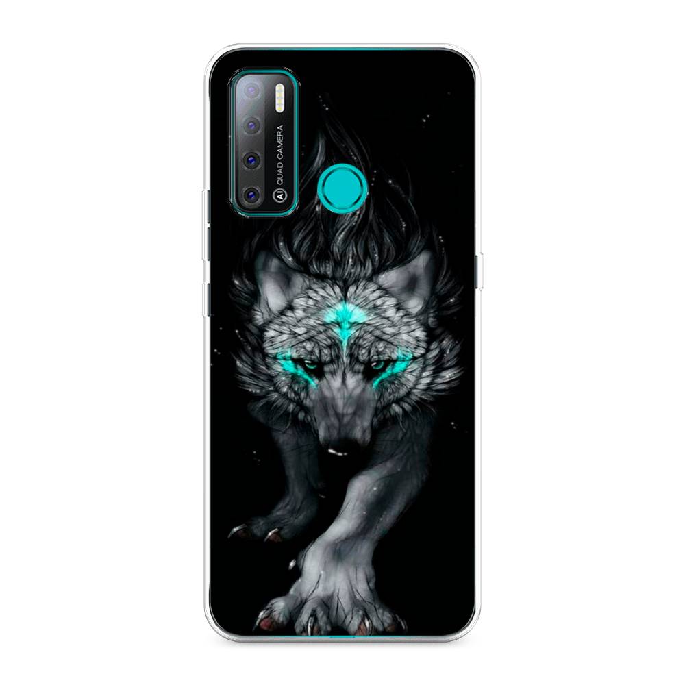 

Чехол Awog на Tecno Pouvoir 4 "Волшебный волк", Разноцветный, 300350-2