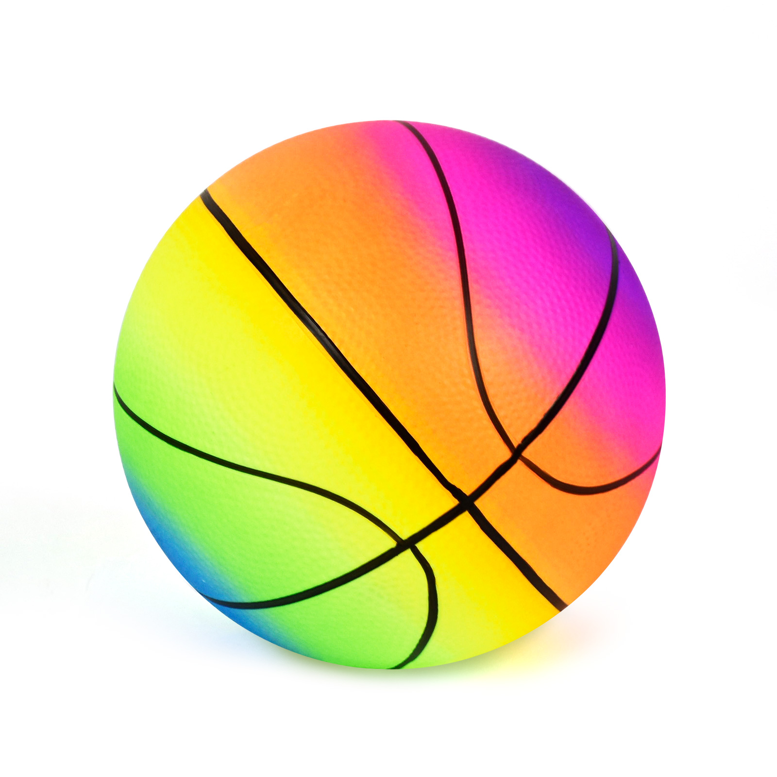 Мяч резиновый баскетбольный d-23см (9