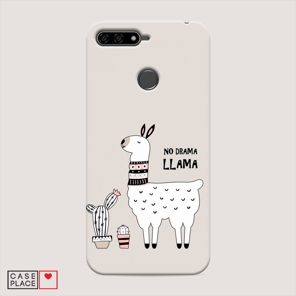 

Чехол Awog "No drama LLama" для Honor 7A Pro, 65420-1
