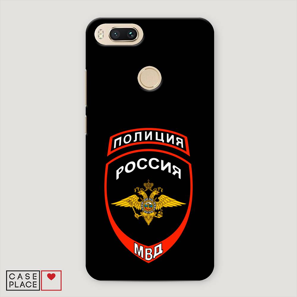 

Пластиковый чехол "Полиция шеврон" на Xiaomi Mi 5X