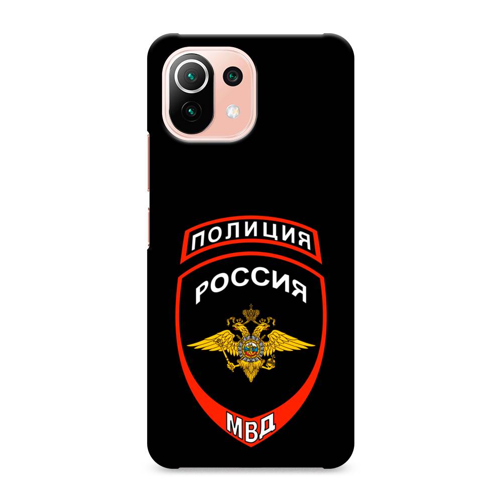 

Пластиковый чехол "Полиция шеврон" на Xiaomi Mi 11 Lite, 310220-4