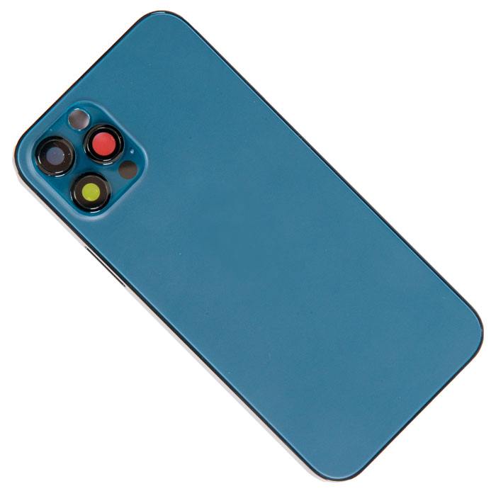 

Задняя крышка в сборе с рамкой для iPhone 12 Pro, синий