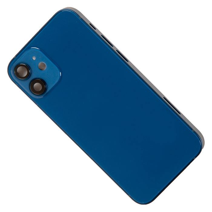 

Задняя крышка в сборе с рамкой для iPhone 12 Mini, синий