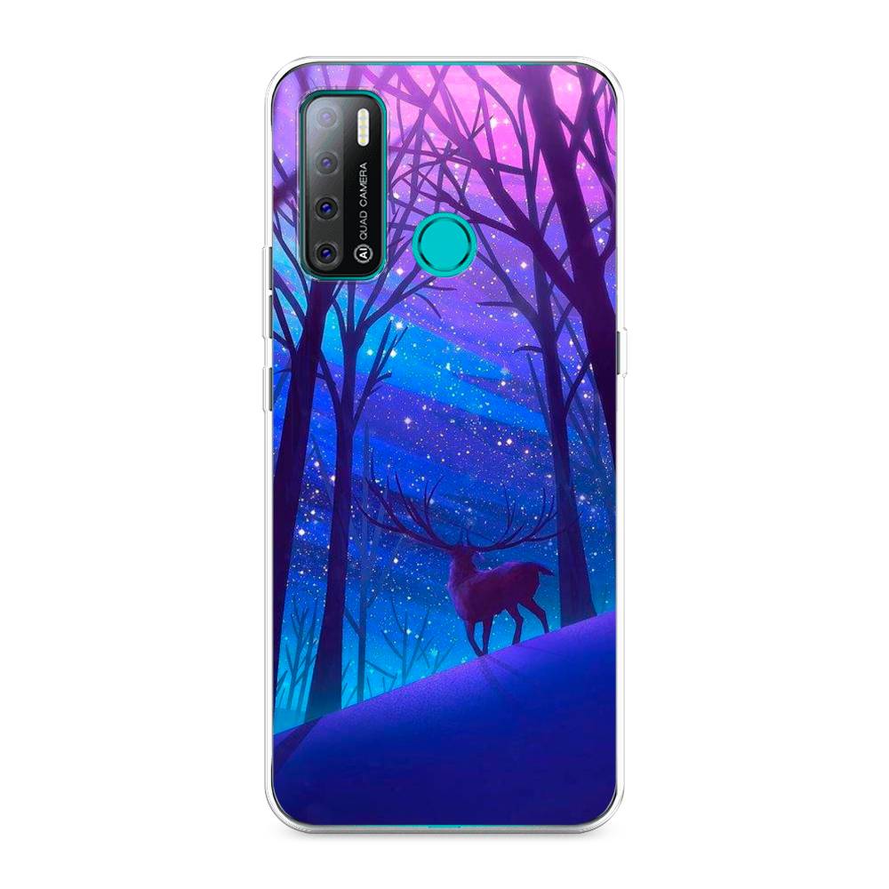

Чехол Awog на Tecno Pouvoir 4 "Северный олень", Разноцветный, 300350-2
