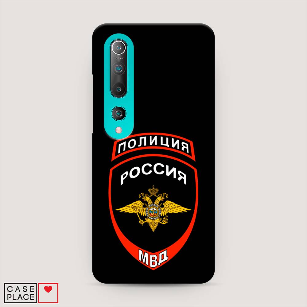 

Пластиковый чехол "Полиция шеврон" на Xiaomi Mi 10, 37520-4