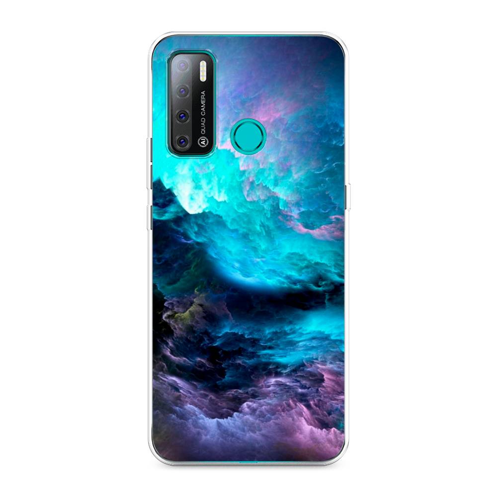 

Чехол Awog на Tecno Pouvoir 4 "Бирюзовое небо", Разноцветный, 300350-4