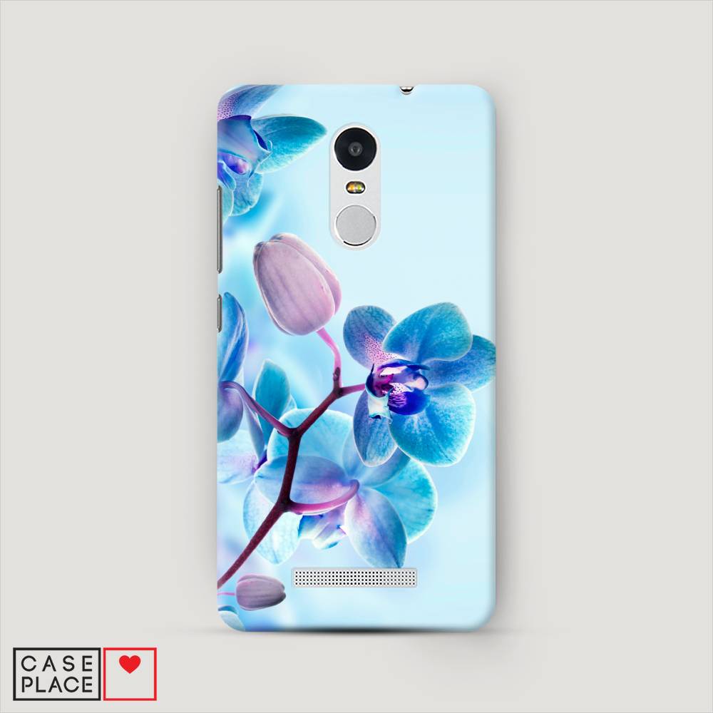 

Пластиковый чехол "Голубая орхидея" на Xiaomi Redmi Note 3