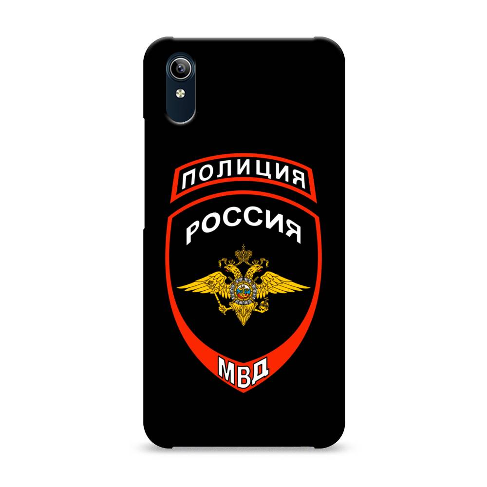 

Пластиковый чехол "Полиция шеврон" на Vivo Y91c, 262820-4