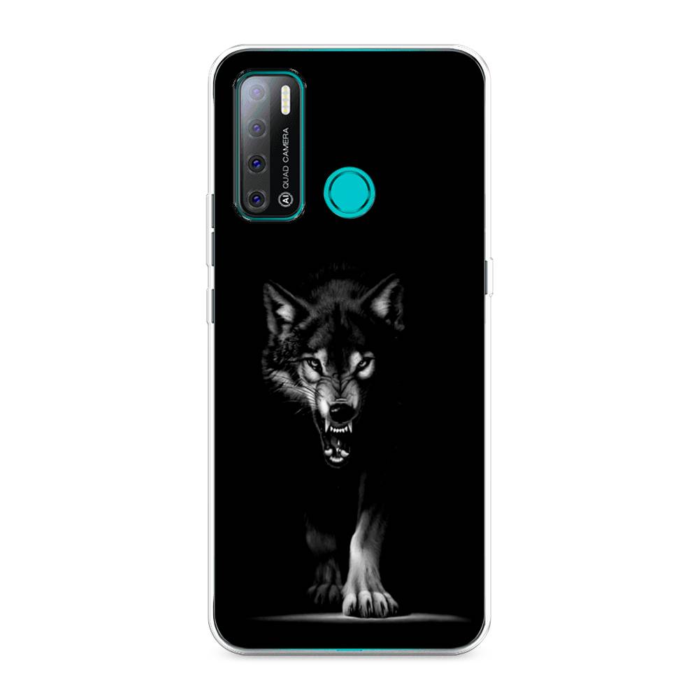 

Чехол Awog на Tecno Pouvoir 4 "Волк выходит из ночи", Разноцветный, 300350-1