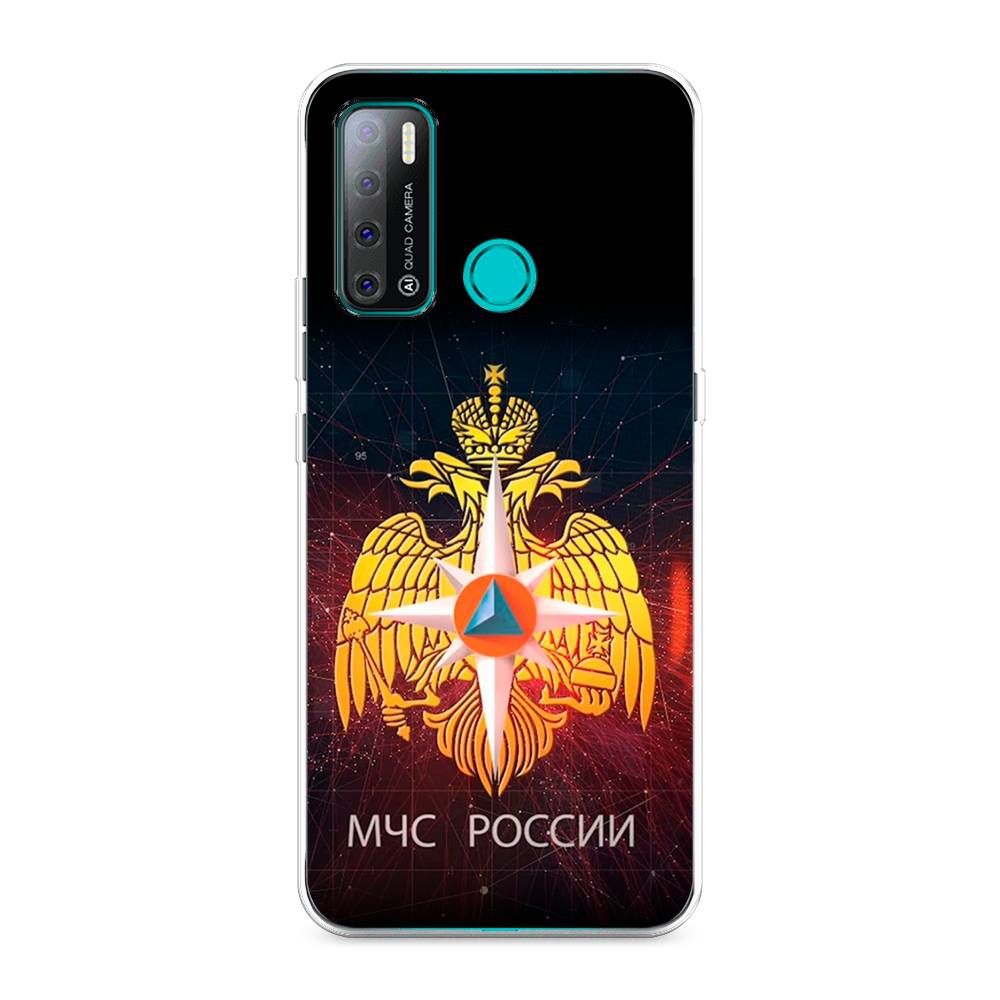

Чехол Awog на Tecno Pouvoir 4 "МЧС России", Разноцветный, 300350-5