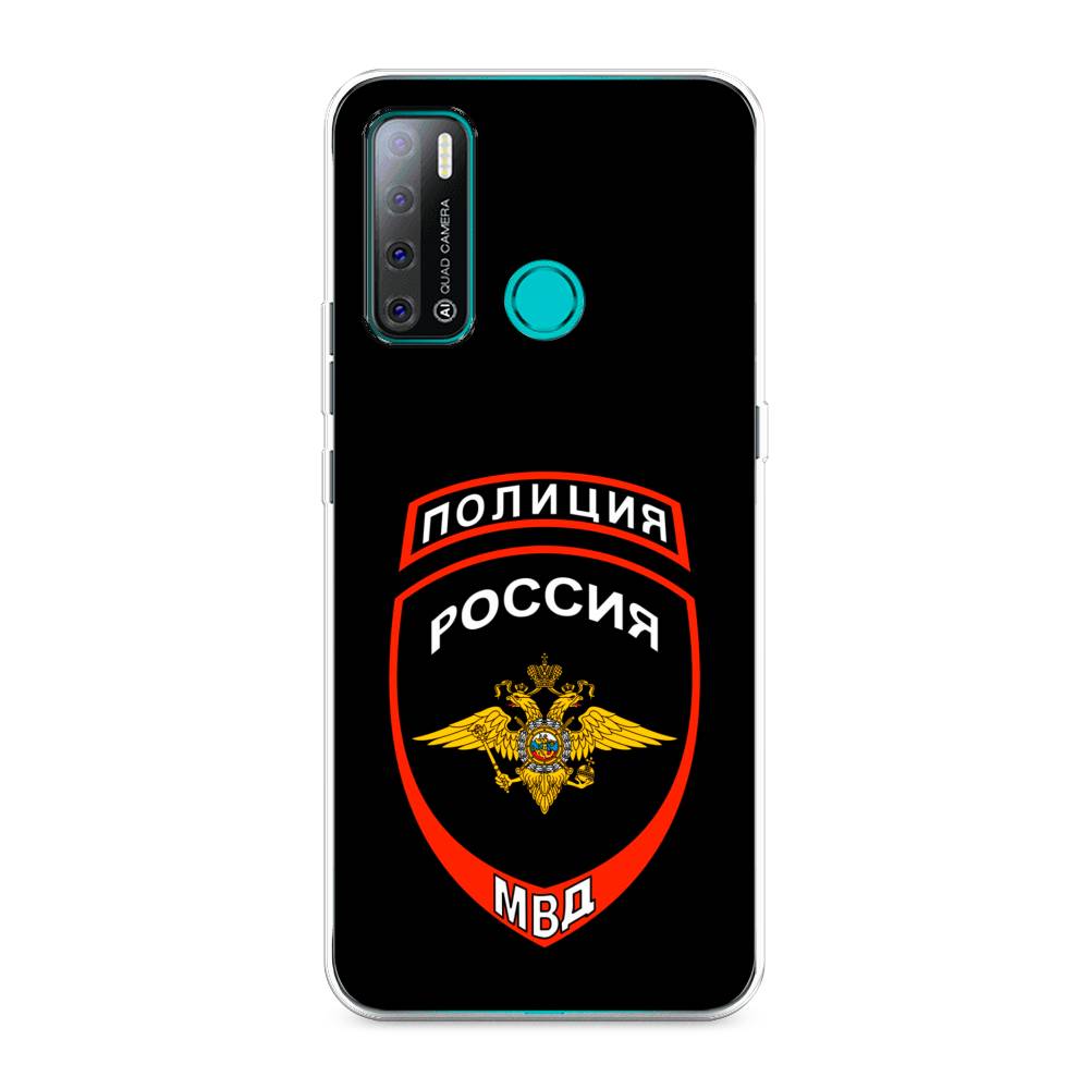 

Чехол Awog на Tecno Pouvoir 4 "Полиция шеврон", Разноцветный, 300350-5