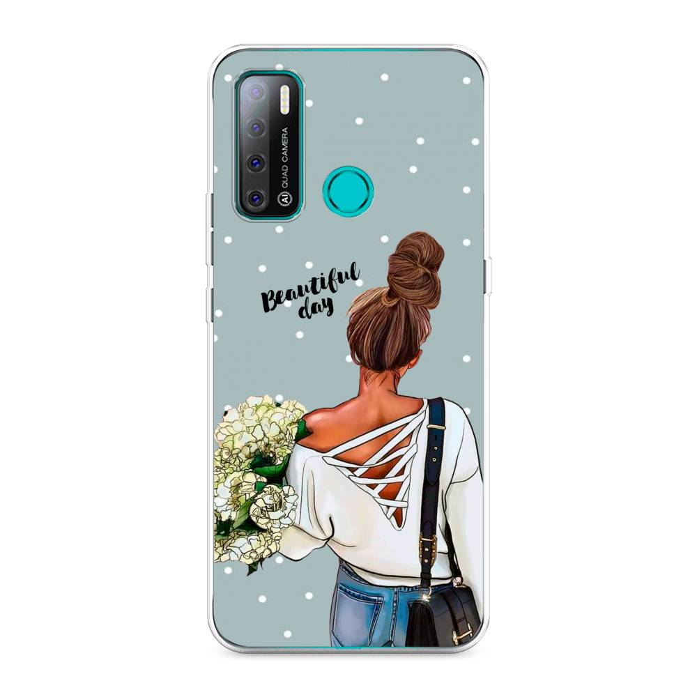 

Чехол Awog на Tecno Pouvoir 4 "Beautiful day", Разноцветный, 300350-6