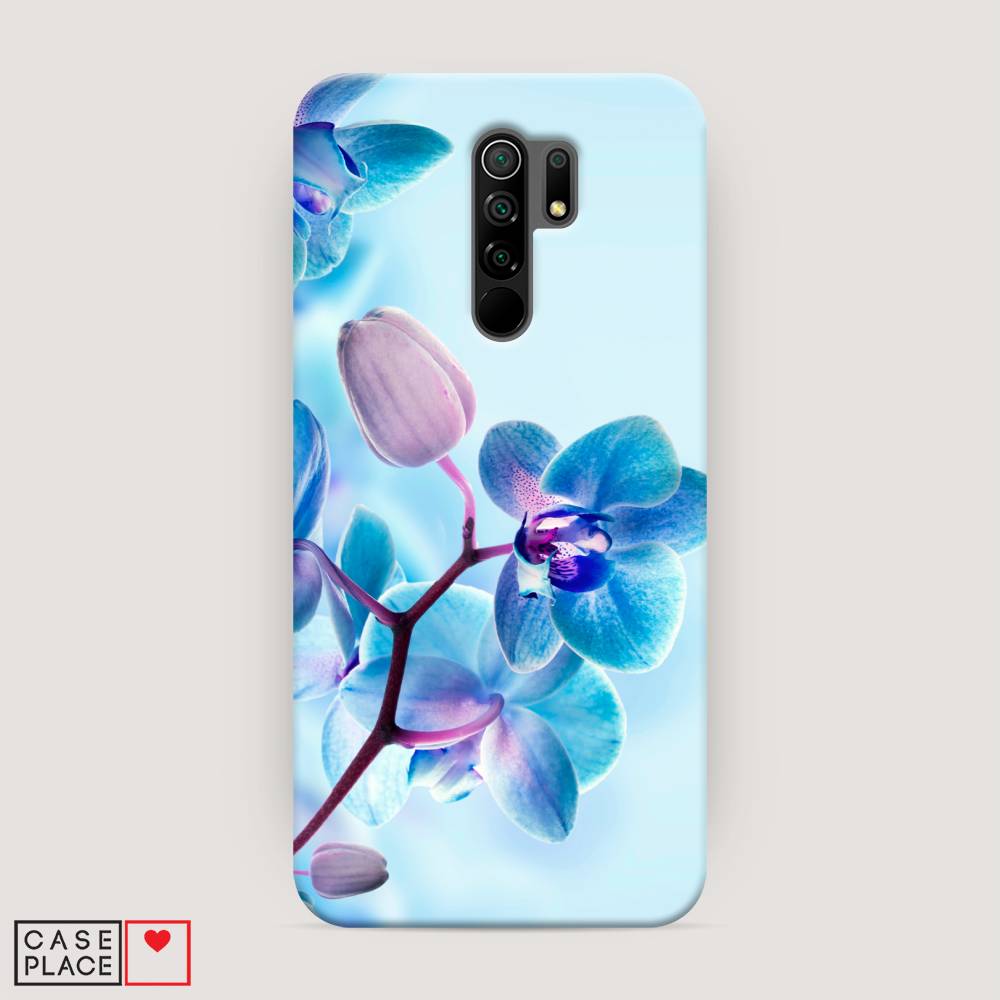 

Пластиковый чехол "Голубая орхидея" на Xiaomi Redmi 9, 38320-6