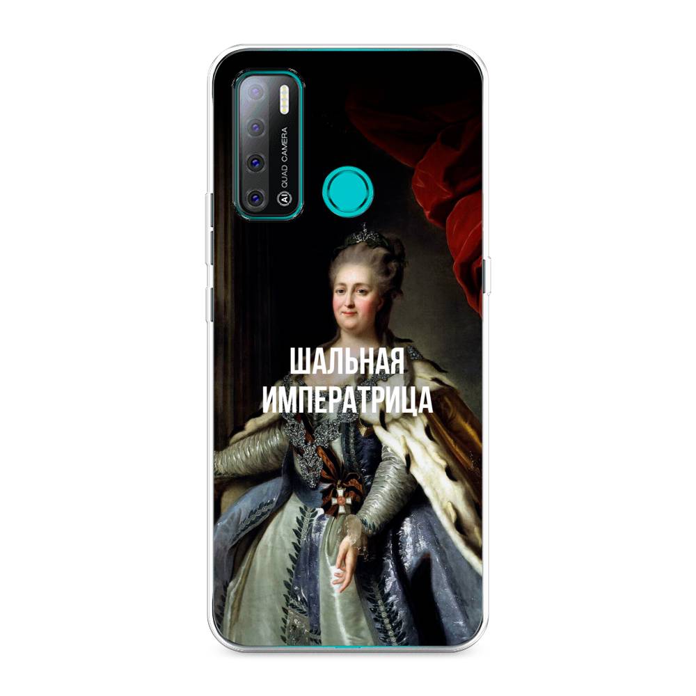 

Чехол Awog на Tecno Pouvoir 4 "Шальная императрица", Разноцветный, 300350-6